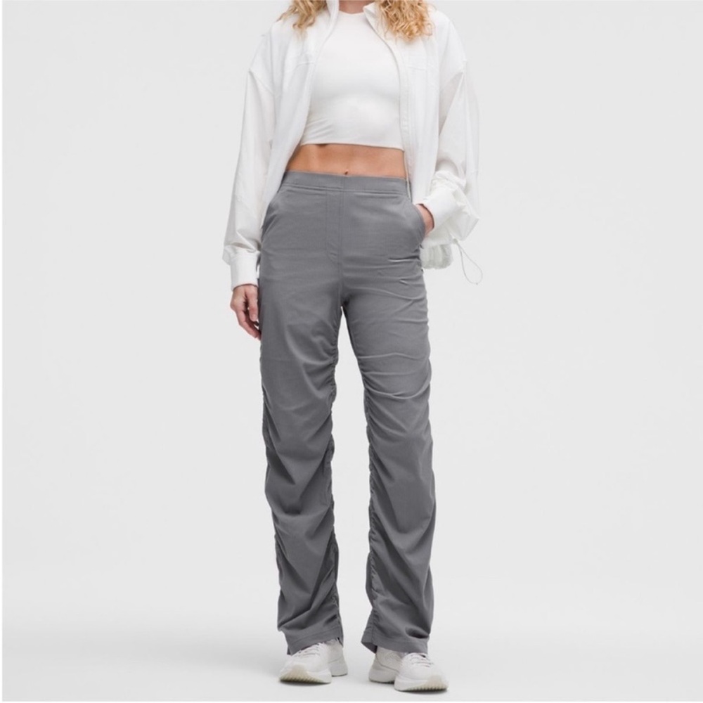 lululemon athletica Charcoal Straight Leg Pants